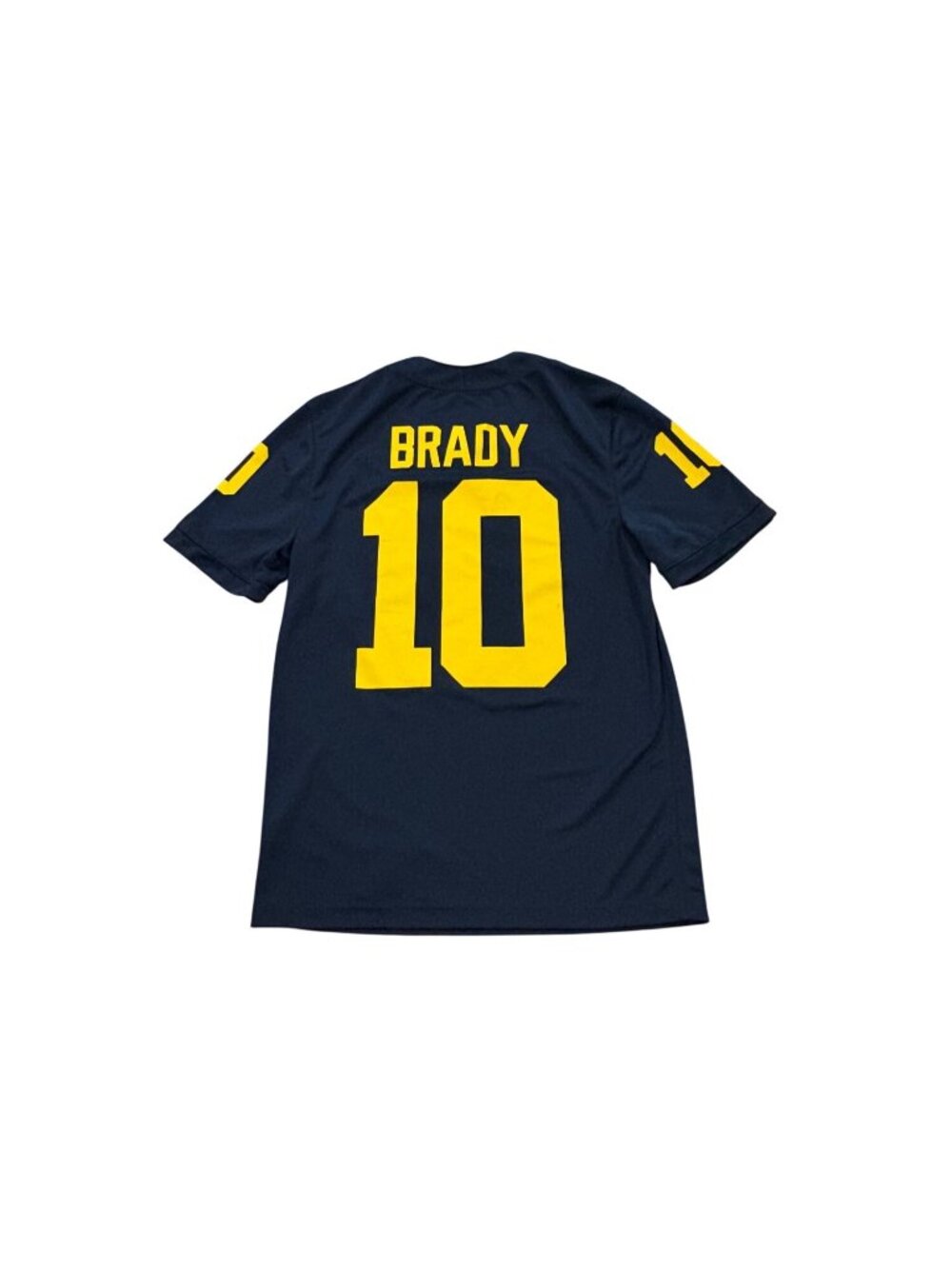 Jordan Brand Michigan Wolverines Tom Brady #10 Football Jersey Men's Small